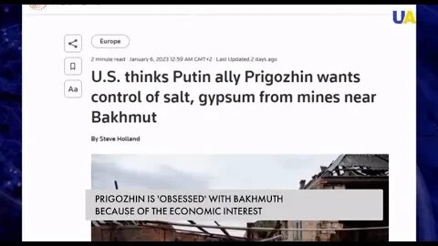 Russian forces interest in Bakhmuth