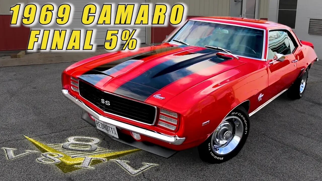 1969 Chevrolet Camaro Restoration RS SS 454 Video [feature] at V8 Speed & Resto Shop