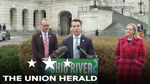 House Members Hold Press Conference on Ohio River Restoration Legislation