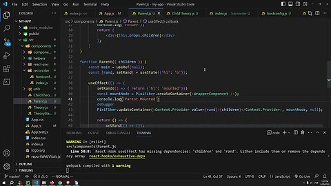 React study | debugging | part 4