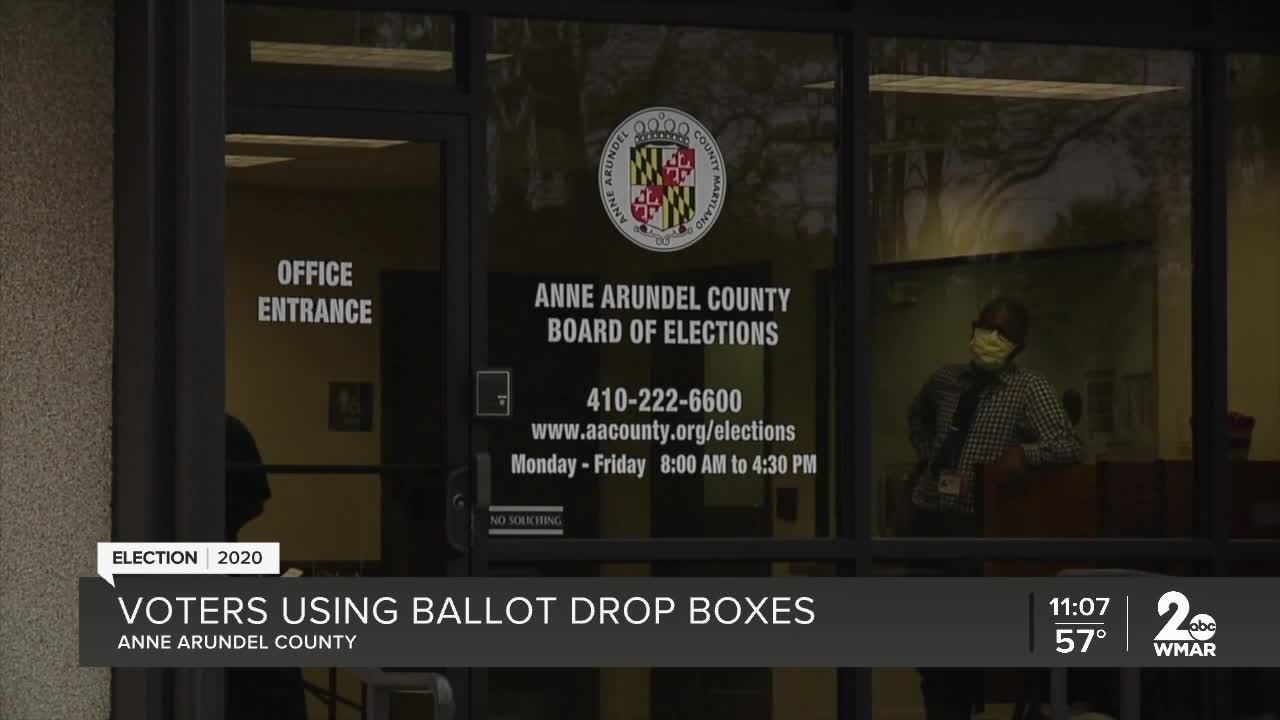 Ballot drop boxes were delivered this week, voters didn't waste time to use them