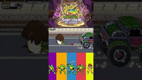 TARTARUGAS NINJAS SHORTS #16 - FASE 3