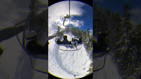 Snowboarding White Pass With Insta360 X3 #shorts #winter #viral