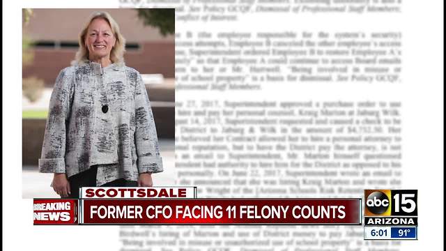 Former Scottsdale schools CFO facing felony charges