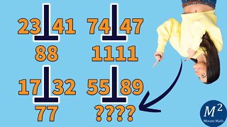 The Upside Down T Puzzle! | Minute Math #puzzles