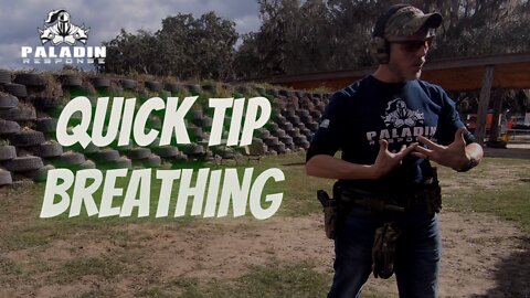 Breathing Tip When Shooting a Handgun from Paladin Response #paladinresponse