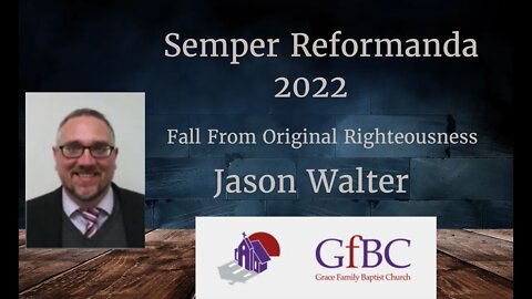 Fall From Original Righteousness Jason Walter