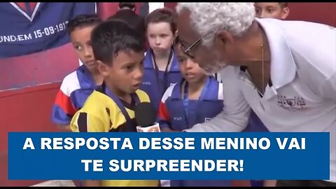 Sincero! OLHA o que esse menino falou após ser VICE!