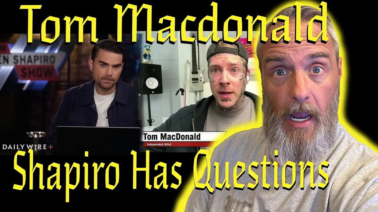 Ben Shapiro Interviews Tom Macdonald Dirty Money Went To #1