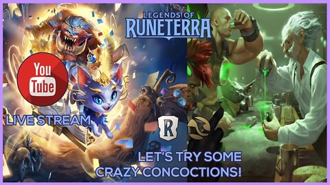 My 1st Youtube Livestream (Legends of Runeterra)