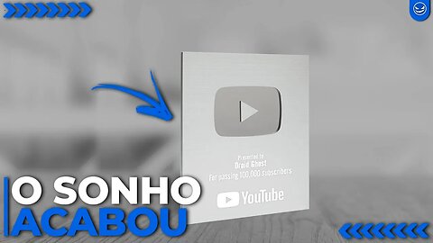 NÃO VOU RECEBER A PLACA DE 100K DE INSCRITOS DO YOUTUBE!!!