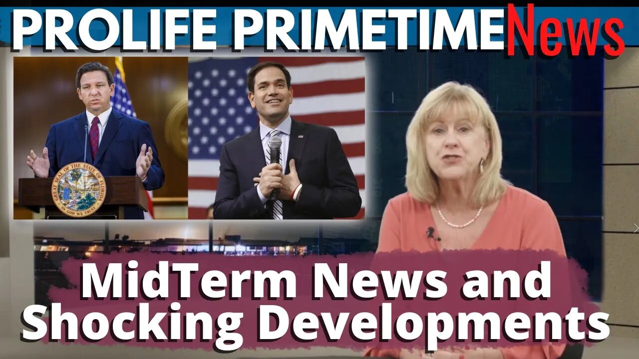 BRAND NEW LIVE Prolife Primetime News!