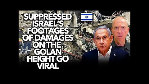 BREAKING! Israel Suppressed These Footages of Damage Caused by Iran's Strike on Golan Heights