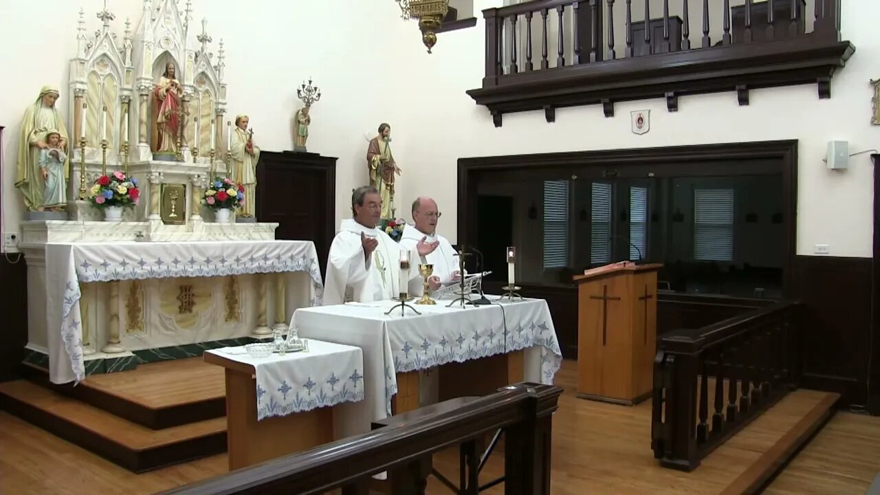 August 25 - Saint Louis Mass