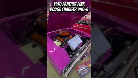 1970 Dodge Charger 440-6 Panther Pink #shorts