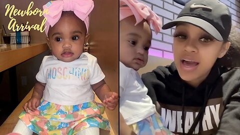 Kodak Black & Daijanae's Daughter Izzy Gets Dolled Up For Dinner Date With Mommy! 👗