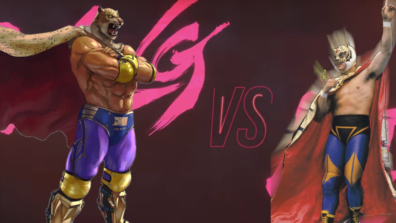 Tekken's King vs Tiger Mask - Moves