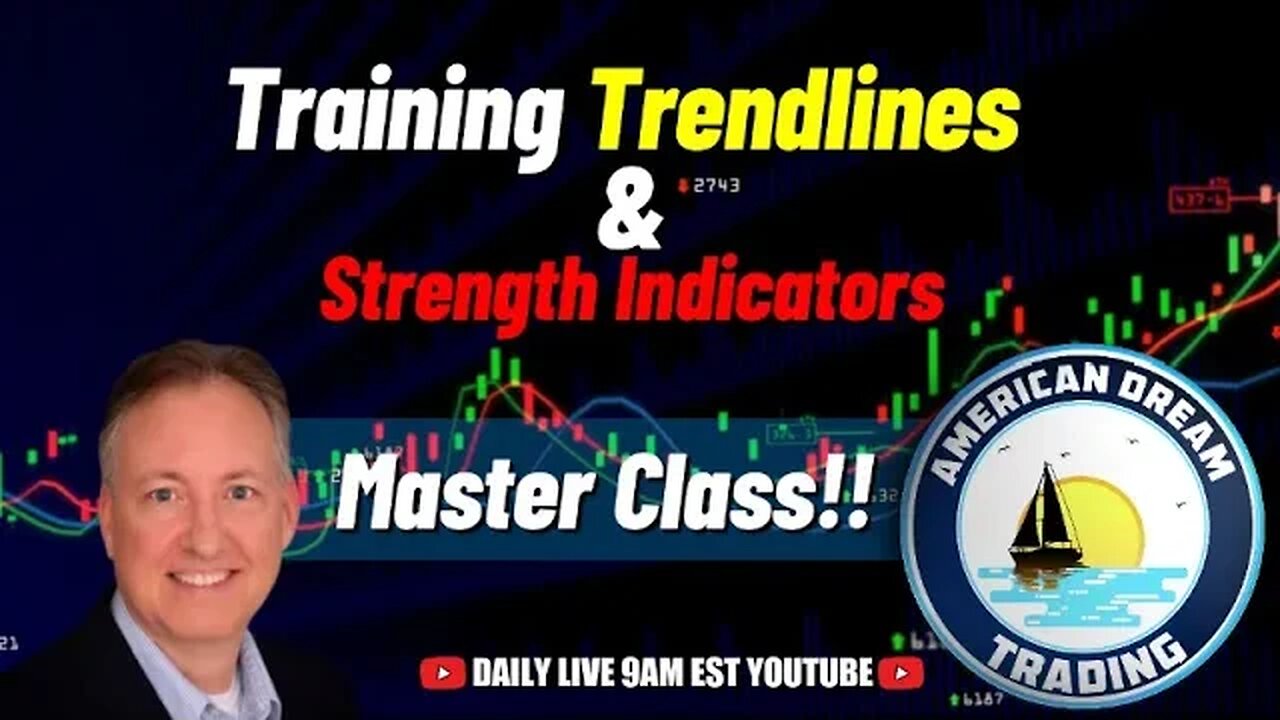 Master Class - Training Trendlines And Strength Indicators In The Stock Market