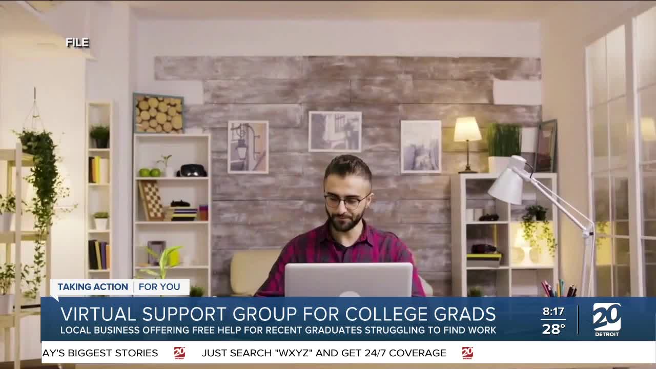 Support Group for College Grads Looking for Jobs in the Pandemic