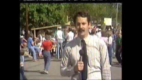 According to media reports, the sudden appearance of the plane caused panic.