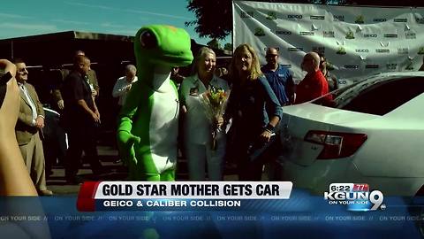 Gold Star mother receives car for Veterans Day