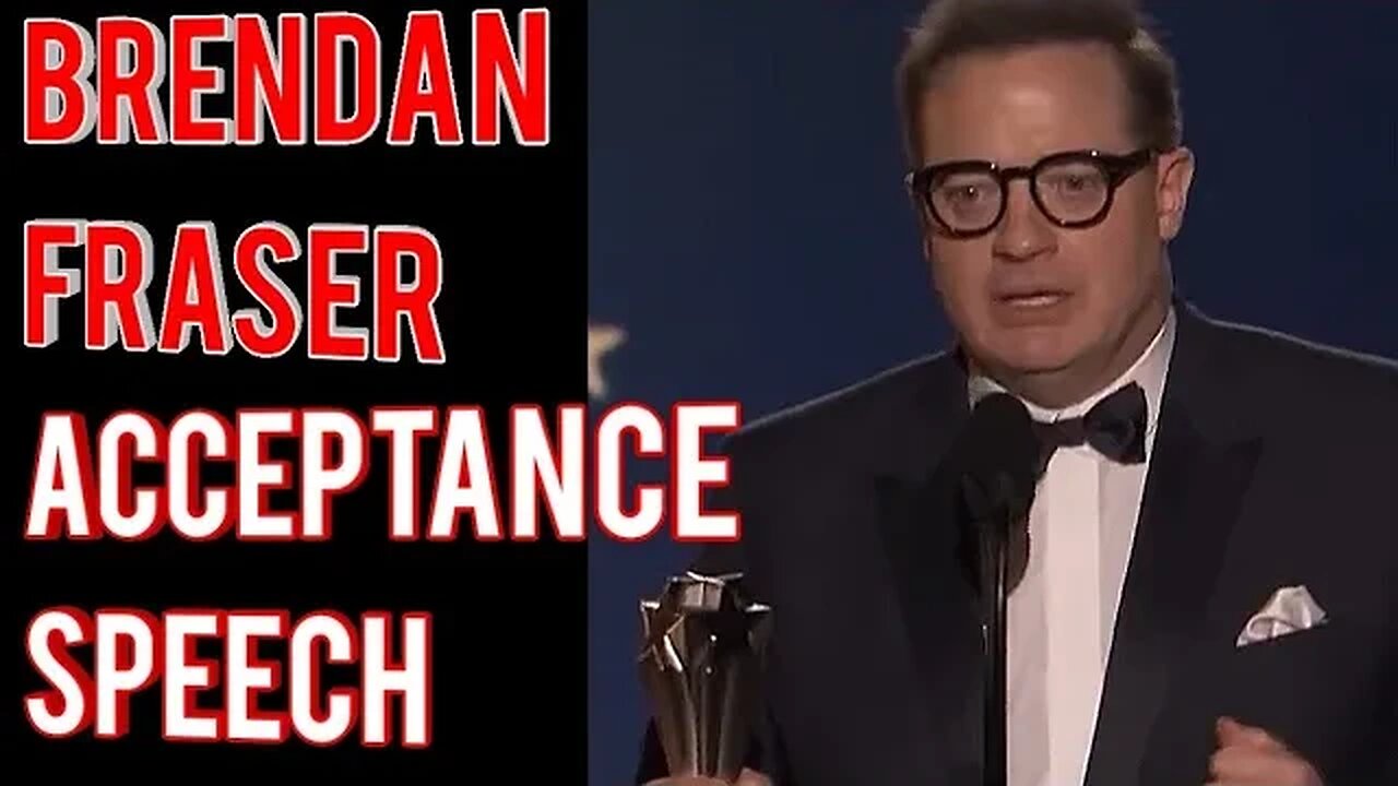 Brendan Fraser Accepts the Best Actor Honor Critics Choice Awards