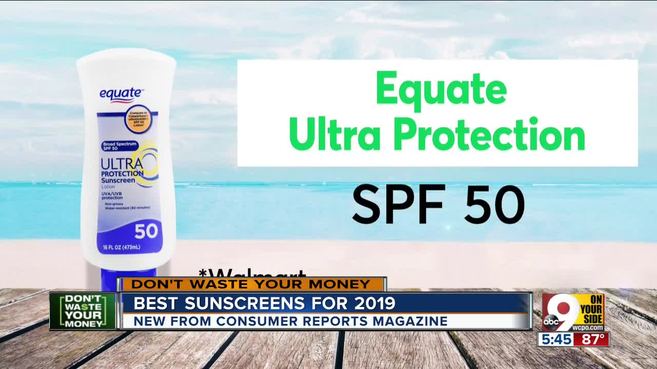 Best sunscreens for 2019