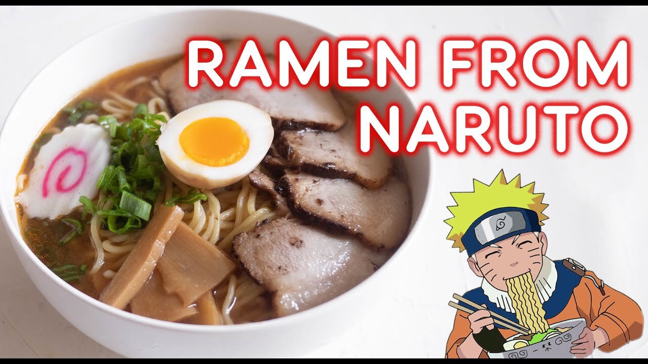 How to Make ICHIRAKU RAMEN from NARUTO