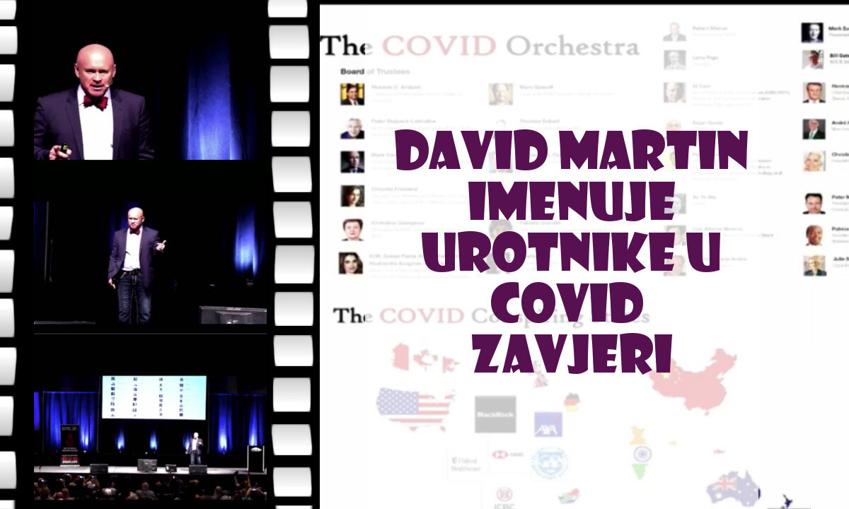 David Martin imenuje urotnike u Covid zavjeri Hrvatski prijevod