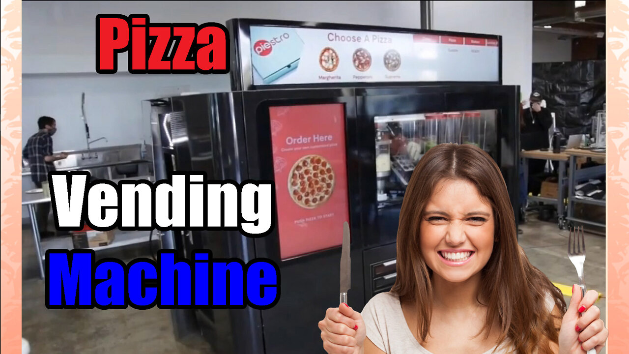 California Company Is Making Pizza🍕 vending Machines