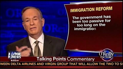 Bill O'Reilly Endorses Senate Immigration Bill