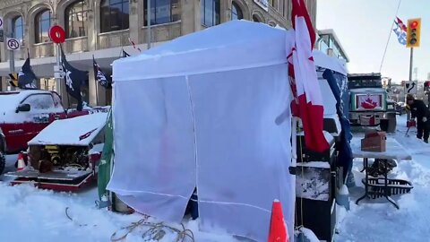 LIVE 🔴 Ottawa - Freedom Convoy 2022 - Emergency Act - Wednesday Feb 16