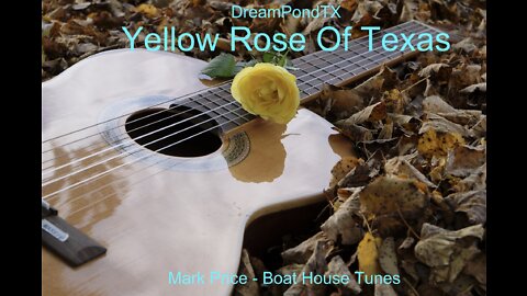 DreamPondTX/Mark Price - Yellow Rose Of Texas (Boat House Tunes at the Pond)