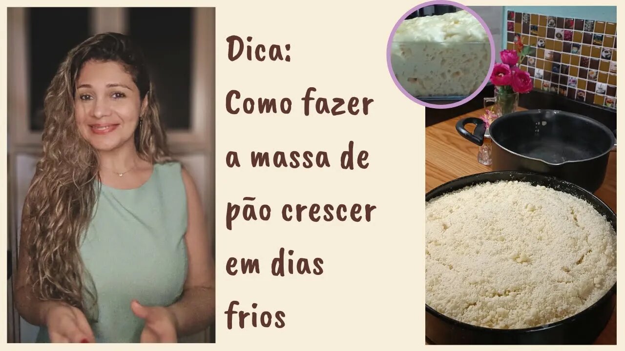 Dica como fazer o pão crescer em dias frios.#shorts