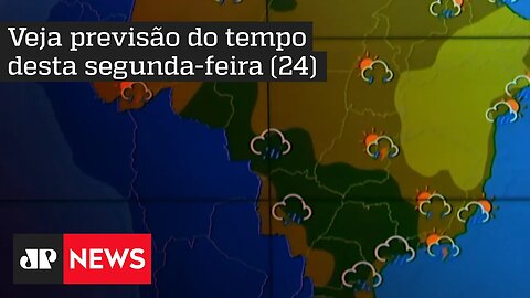 Temporais na Bahia, Espírito Santo, Mato Grosso e no Norte do Brasil