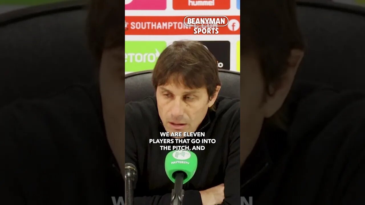 'I see selfish players! I see players that don't want to help! Don't put the heart!' | Antonio Conte