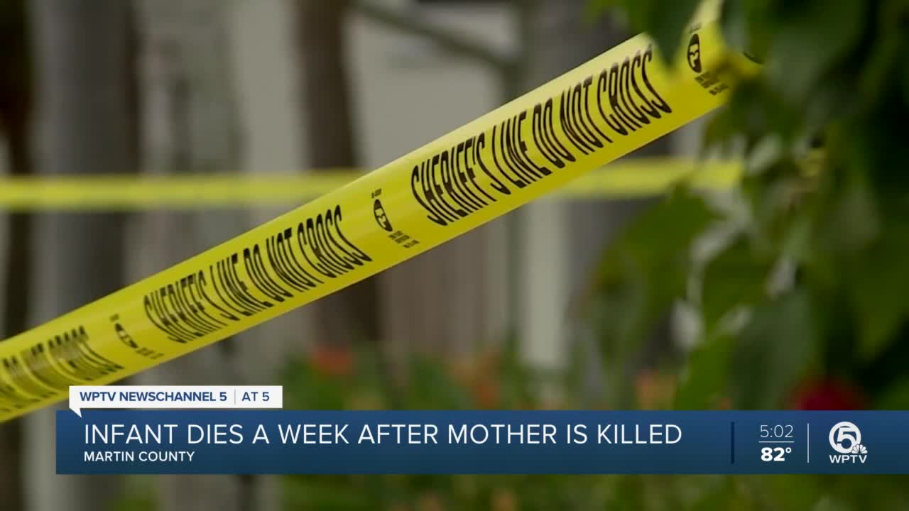 Infant dies week after Martin County husband shoots, kills wife