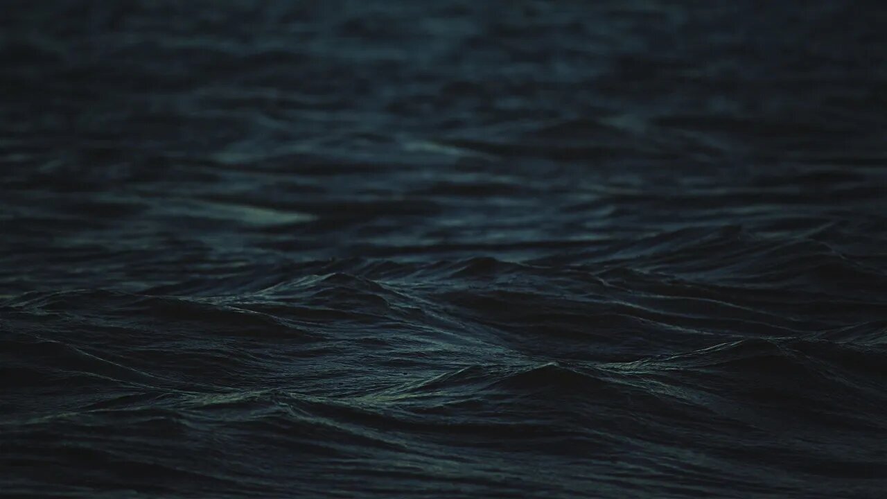 10 hours of rain and ocean waves sound for sleeping black screen ASMR