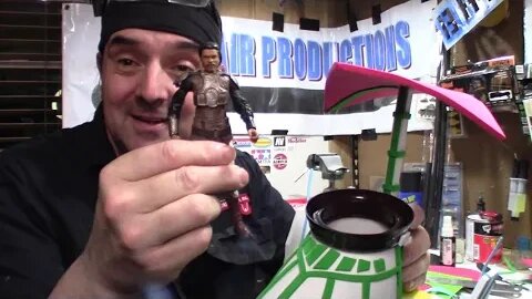 1/12 Star Wars EVA foam Mini Rig Skiff model build part 3