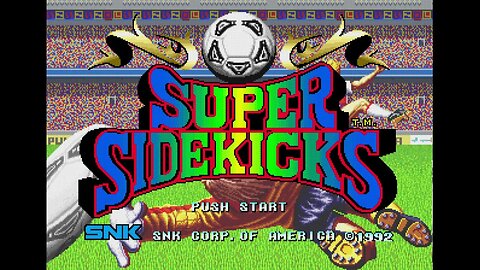 Super Sidekicks - Tokuten-ou (Japan) (En, Ja) - Neo Geo CD - Live com MiSTer FPGA #MiSTerFPGA