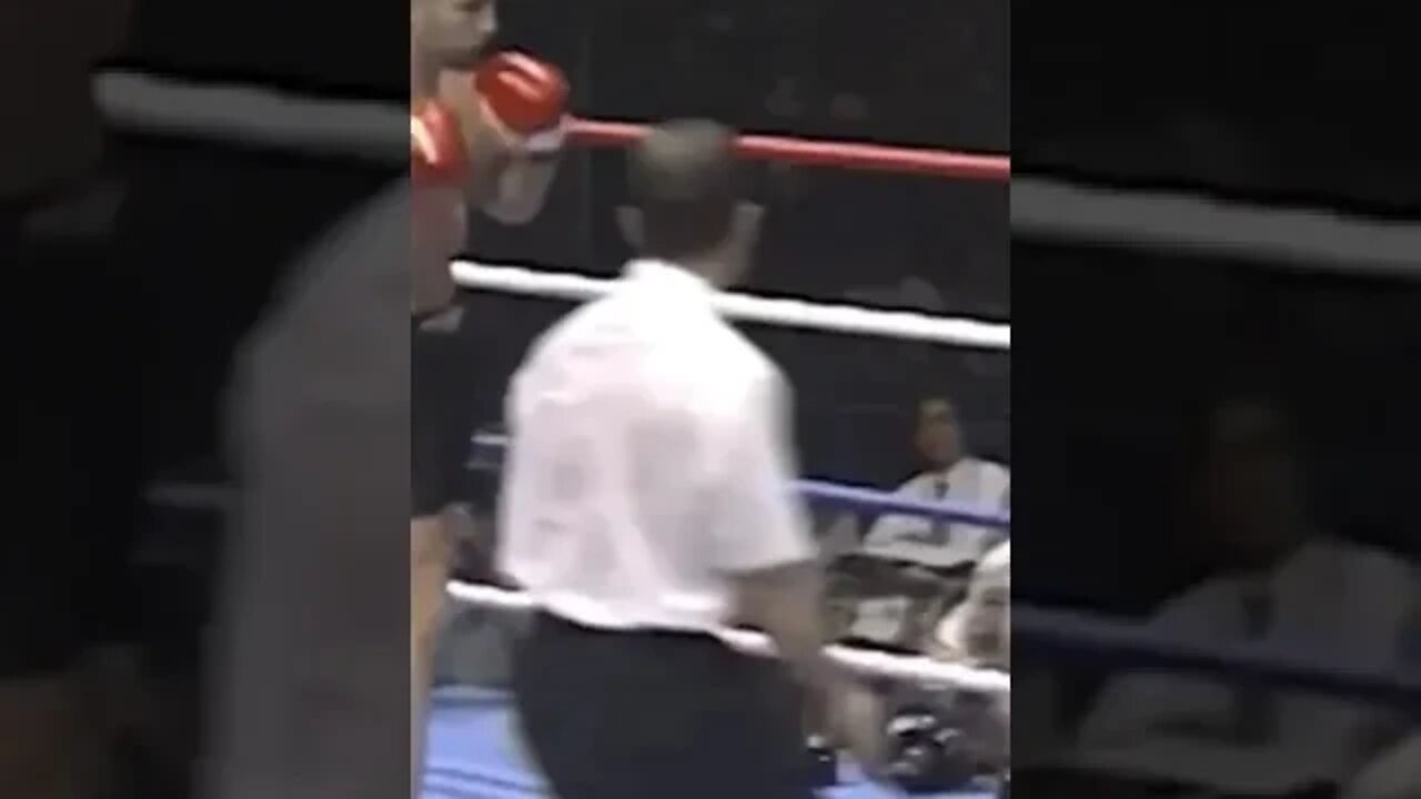 That was a goodnight punch 🥊😳 #knockout #boxing #viralvideo #shorts #viral #saintpee #hype