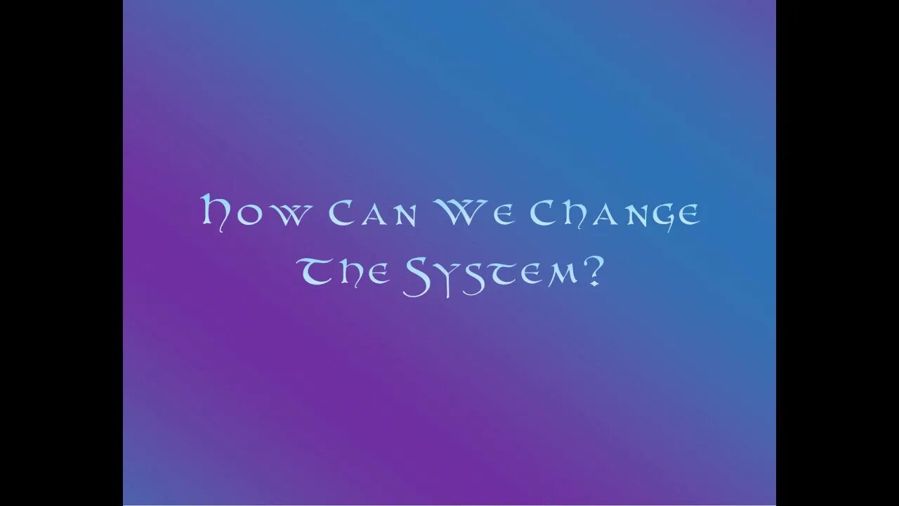 Fostering Untethered Communication & Knowledge - HOW CAN WE CHANGE THE SYSTEM