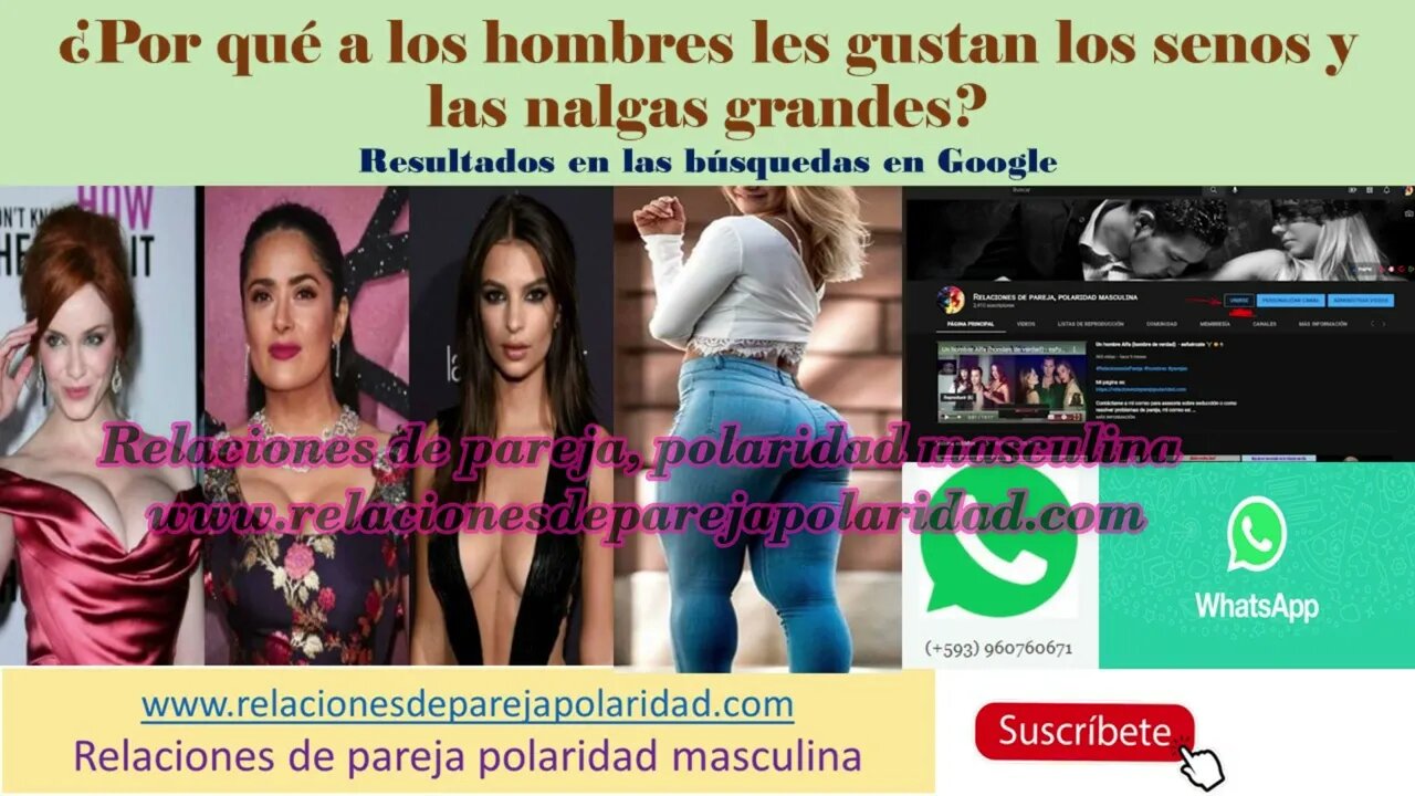 Por qué a los hombres les gustan los senos y las nalgas grandes