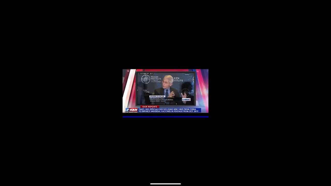 Dr Faucci and other HHS “officials” discussed their plan for our plandemic back in October 2019