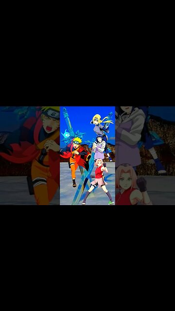 Naruto VS Tsunade, Sakura, Hinata - WHO IS STRONGEST??.#shorts