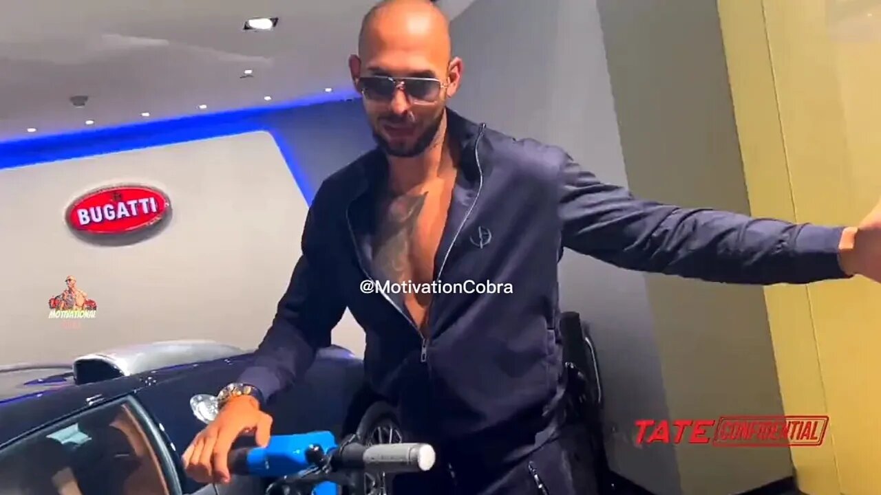 Andrew Tate Buy's 10 Bugatti Scooter 🛴 in Dubai