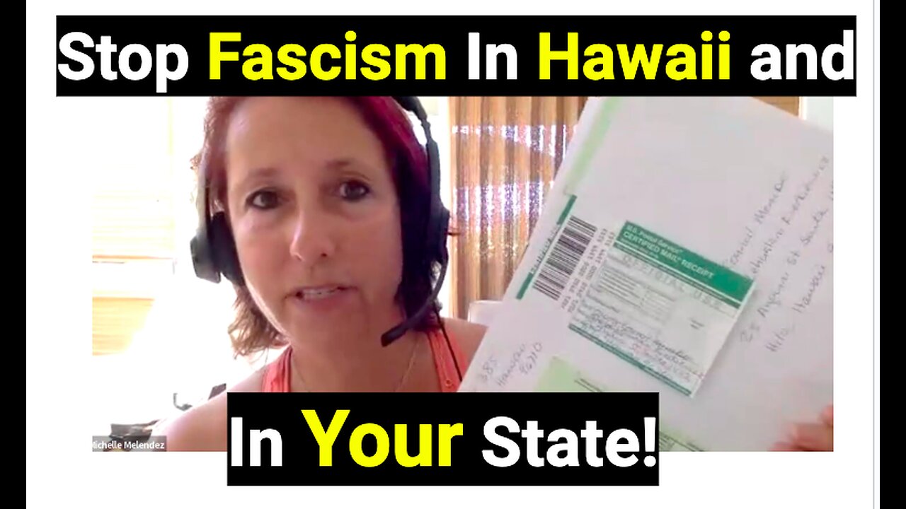 Stop Fascism In Hawaii and In Your State!