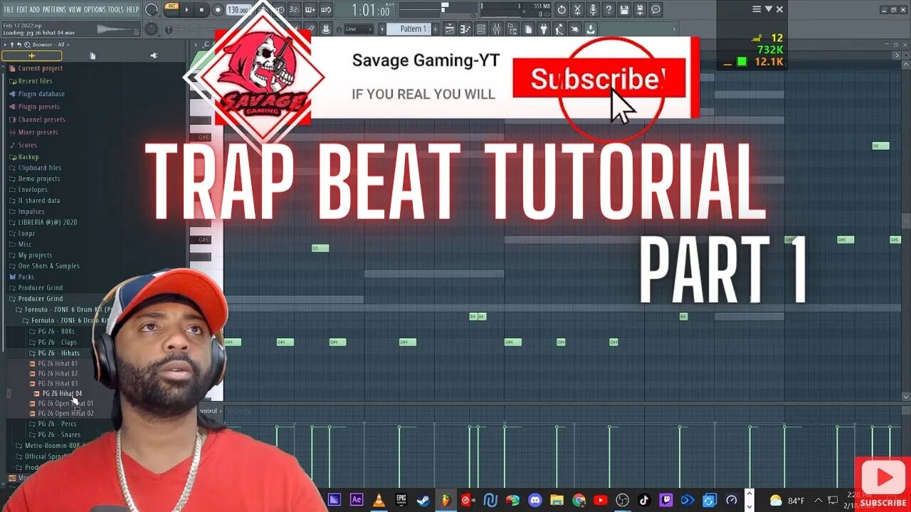 TRAP BEAT TUTORIAL PART 1