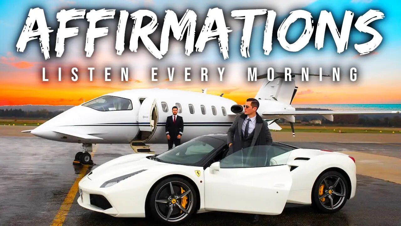 "I AM" Affirmations For Success, Wealth & Positivity (Listen Every Morning!)
