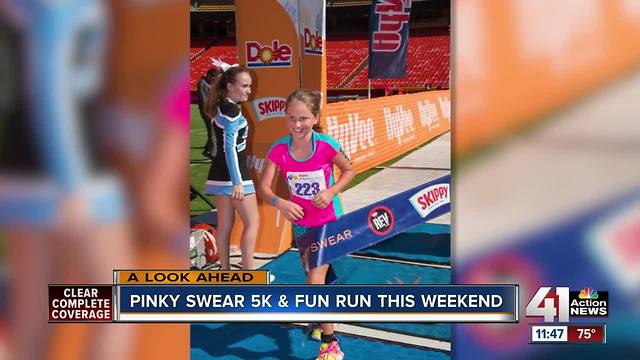 Pinky Swear 5K and fun run is this weekend